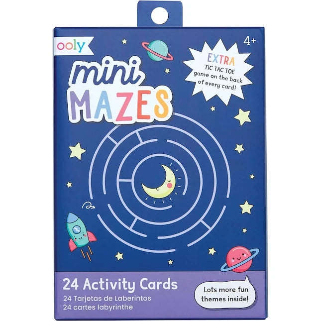 Mini Mazes Activity Cards - Best Brainteasers for Ages 4 to 8 - US 7856