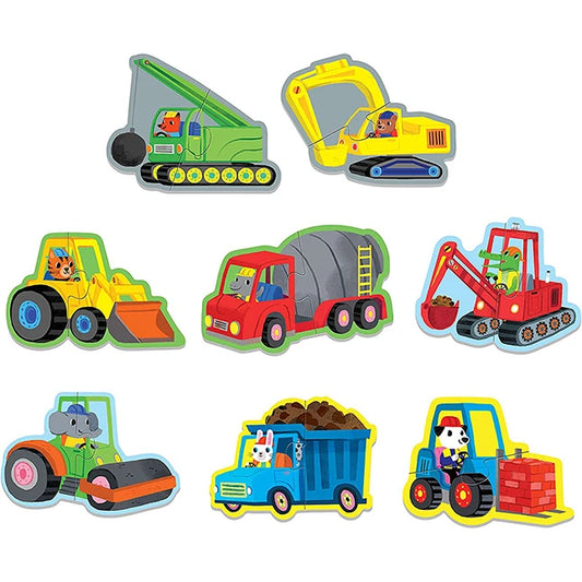 Construction Site 2 Piece My First Puzzles - Best for Ages 2 to 3 - US 1138