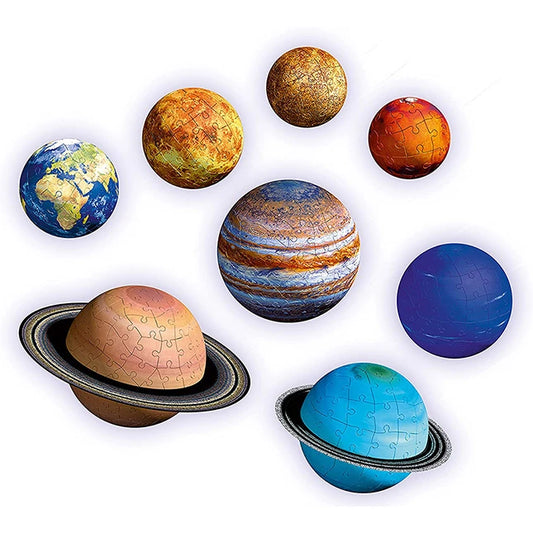 3D Solar System Puzzle - Best Puzzles for Ages 6 to 10 - US 7125