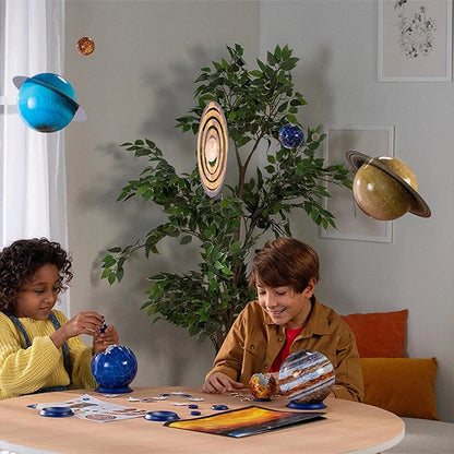 3D Solar System Puzzle - Best Puzzles for Ages 6 to 10 - US 7125