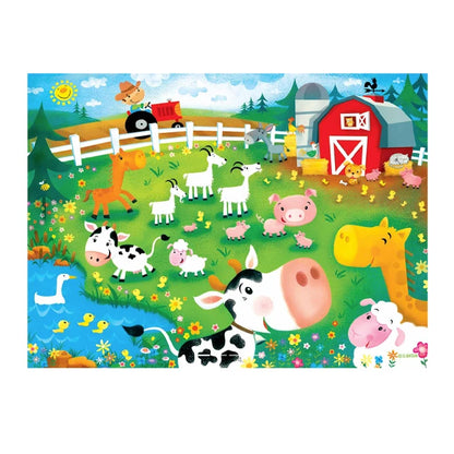 Lil Puzzler Old MacDonald's Farm - 24pc - Best Puzzles for Ages 3 to 5 - US 8394