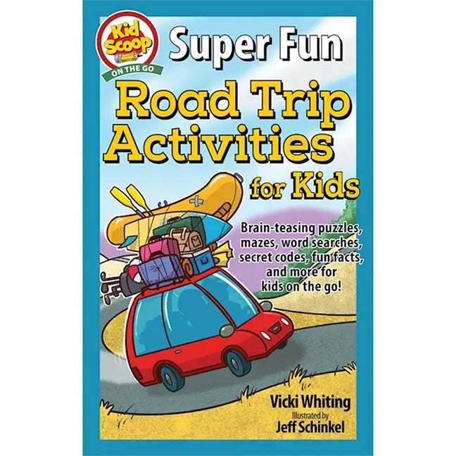 Super Fun Road Trip Activities for Kids - Best Books for Ages 5 to 9 - US 9206