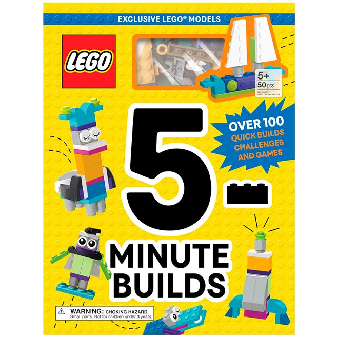 LEGO Books - 5-Minute Builds - Best Books for Ages 5 to 12 - US 9730