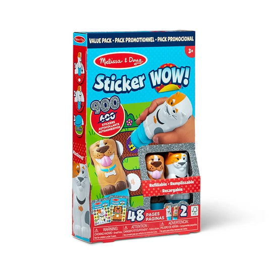 Sticker WOW! Activity Pad &amp; Sticker Stamper Value Pack - Pets - US 3105