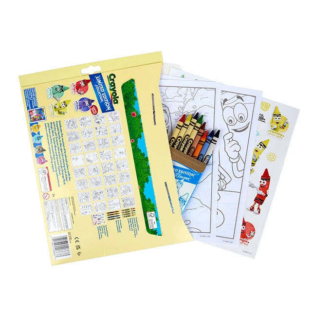 Crayola Coloring &amp; Sticker Activity Set 1 - Best for Ages 3 to 9 - US 6615