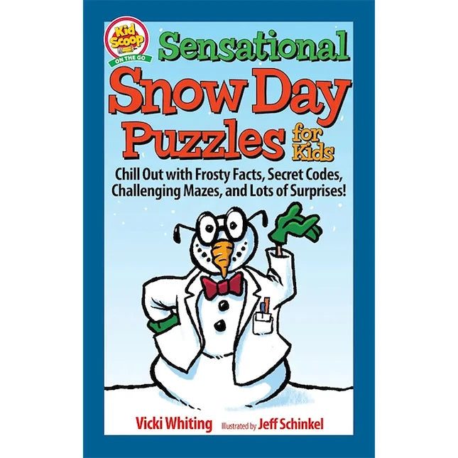 Sensational Snow Day Puzzles For Kids - Best Books for Ages 6 to 9 - US 9722