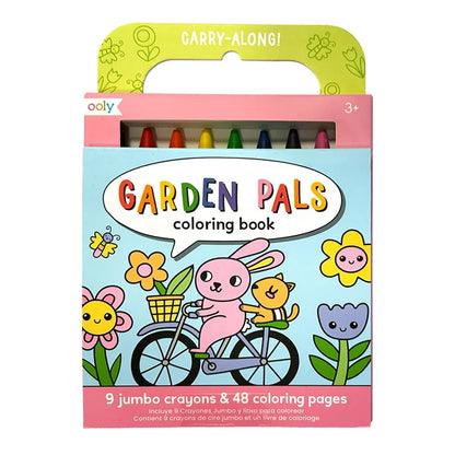 Carry-Along Coloring Kit - Garden Pals - - Fat Brain Toys - US 3447