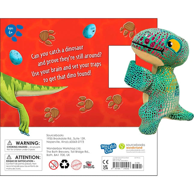Snap &amp; Snuggle - How to Catch a Dinosaur - Best Books for Ages 4 to 10 - US 7293