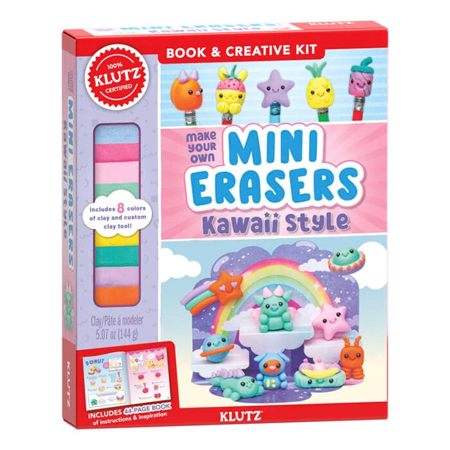Klutz Make Your Own Mini Erasers - Kawaii Style - US 9535