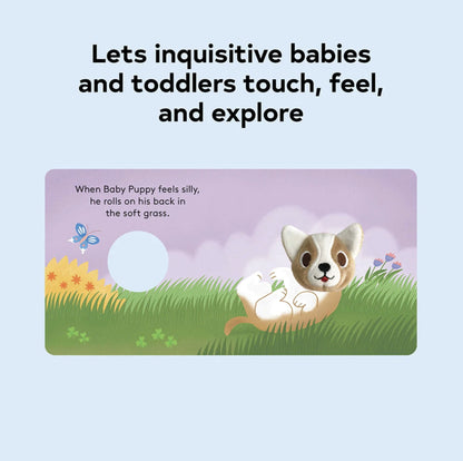 Baby Puppy Finger Puppet Book - Best Baby Toys &amp; Gifts for Ages 0 to 3 - US 9764