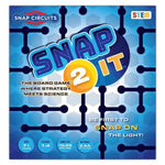 Snap Circuits Snap-2-It Board Game - Best Games for Ages 7 to 12 - US 3472