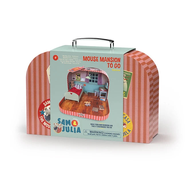 The Mouse Mansion To Go Kid's Room - Best for Ages 4 to 10 - US 1807