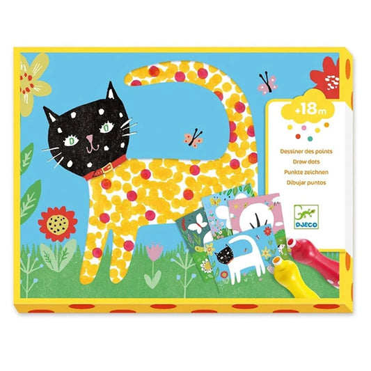 Small Dots Mess-Free Painting - - Fat Brain Toys - US 2038