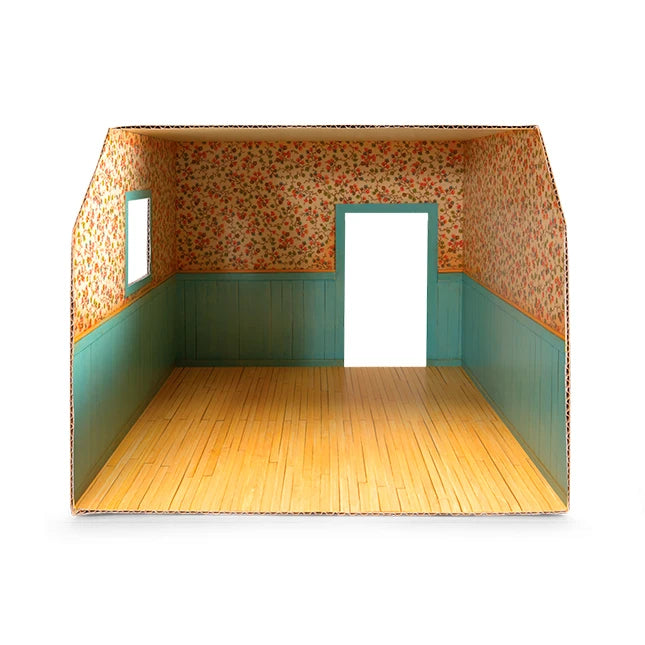 The Mouse Mansion Cardboard Room - Master Bedroom - US 0025