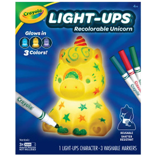 Crayola Light-Ups - Unicorn - Best Arts &amp; Crafts for Ages 4 to 8 - US 8390