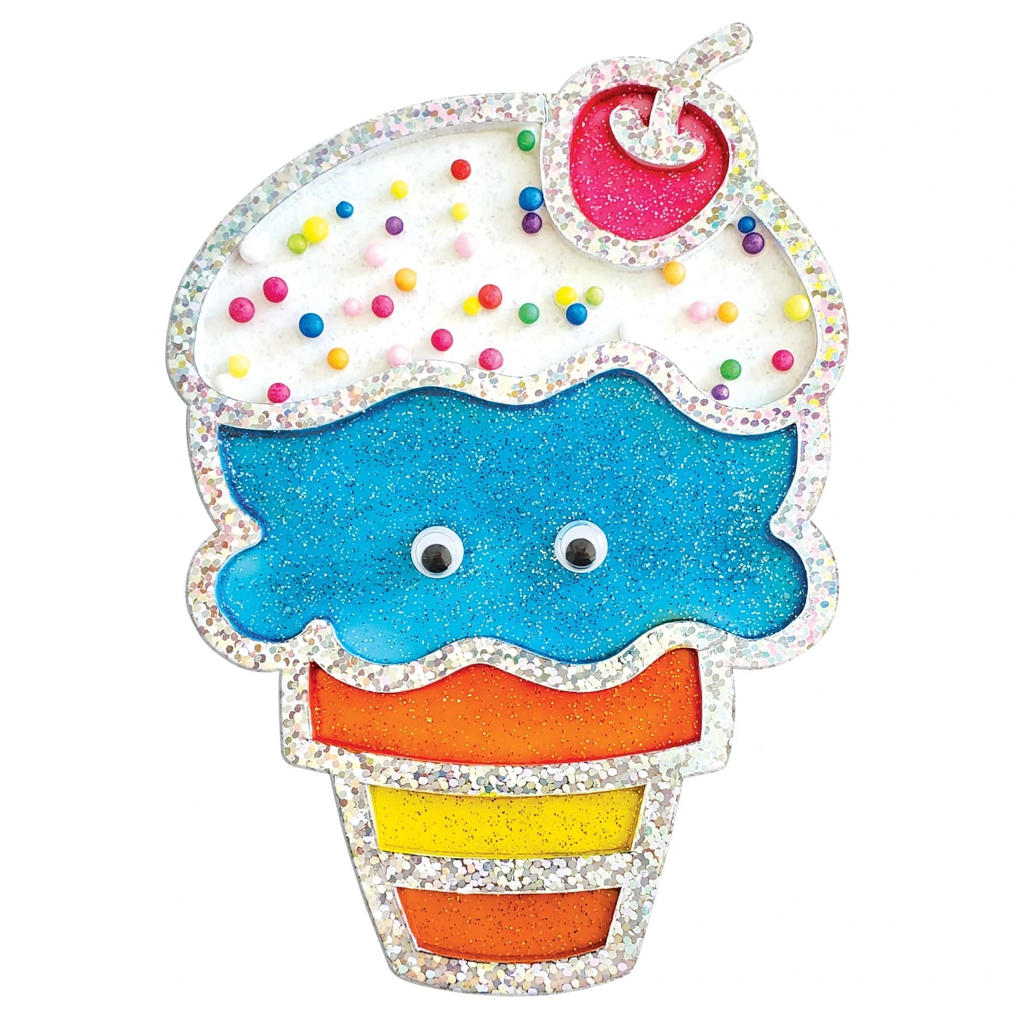 Rainbow Sprinkles Easy Sparkle Window Art - Best for Ages 6 to 11 - US 0108