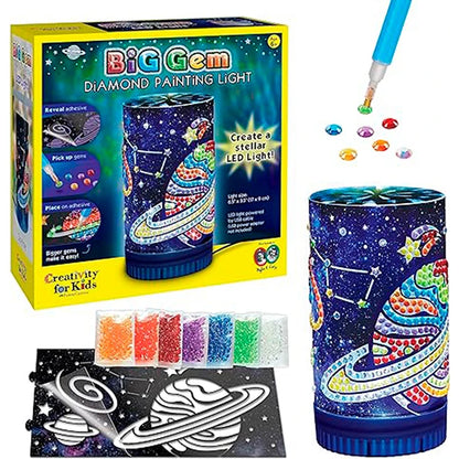 Big Gem Diamond Painting - Light - Best Arts &amp; Crafts for Ages 6 to 11 - US 5732