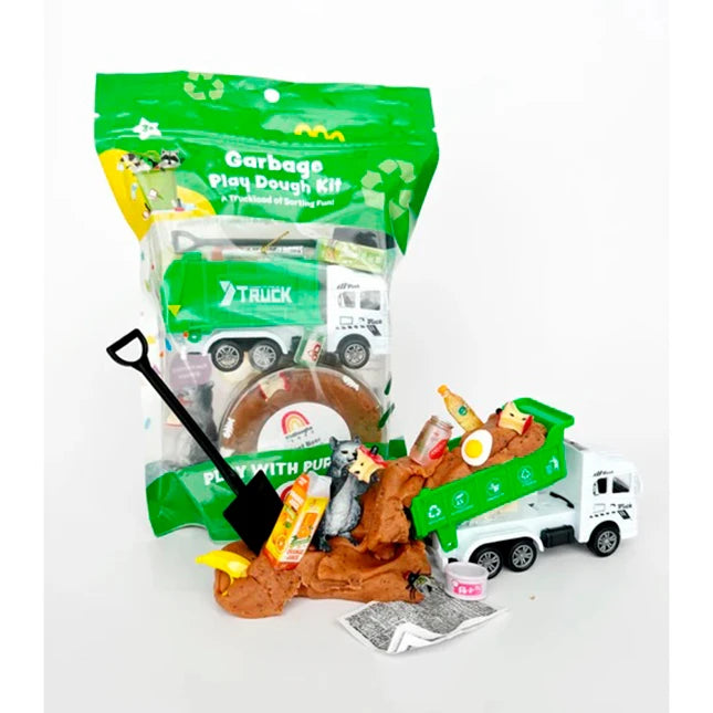 Garbage KidDough Play Kit - - Fat Brain Toys - US 9175
