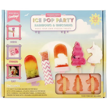 Ice Pop Party Rainbows &amp; Unicorns - - Fat Brain Toys - US 5016