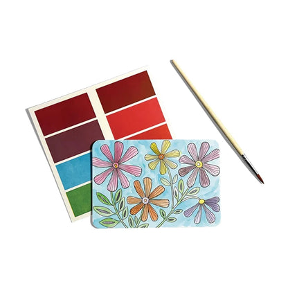 Scenic Hues D.I.Y. Watercolor Kit Flowers &amp; Gardens - US 9904