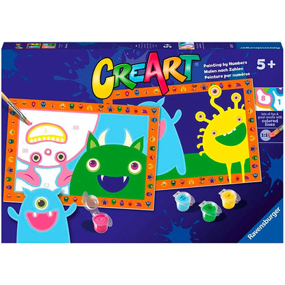 CreArt Jr. Silly Monsters - 2 Images - Best for Ages 5 to 10 - US 4259