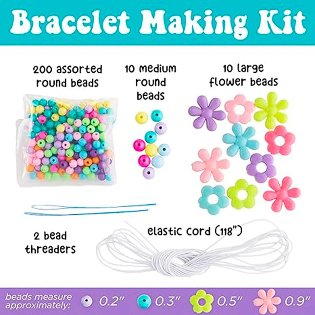 Beaded Flower Bracelets - Best Arts &amp; Crafts for Ages 6 to 12 - US 1315