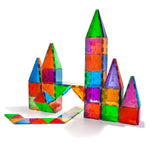 Magna-Tiles Clear Colors 100 pc Set - Best for Ages 4 to 11 - US 9933