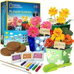 National Geographic Flower Garden Growing Kit - Best for Ages 6 to 12 - US 8111