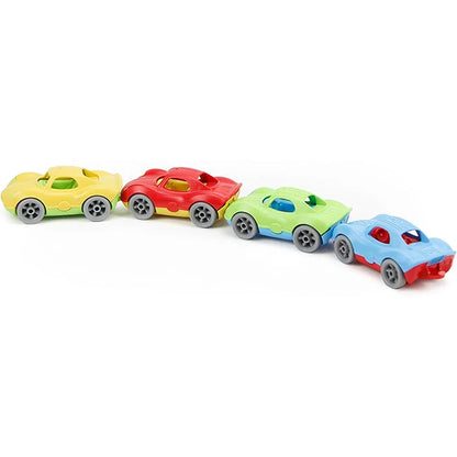 Green Toys Stack &amp; Link Racers - Best for Ages 1 to 4 - US 4248