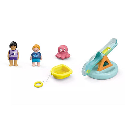 Playmobil Junior Aqua - Water Seesaw with Boat - - Fat Brain Toys - US 3229