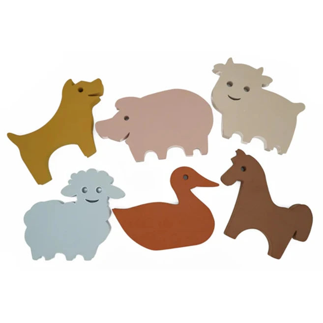Moes Play Waterfun Animals FARM - 6 pc - Best for Ages 1 to 3 - US 0046