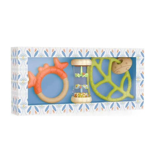 Baby White - 3 Piece Baby Set - Best Baby Toys &amp; Gifts for Babies - US 4522