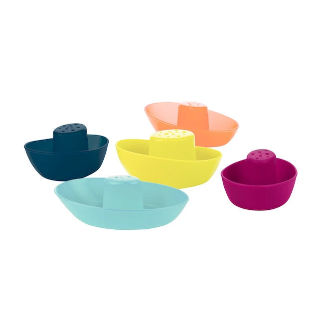 Boon Fleet Stacking Boat Cups - Best Baby Toys &amp; Gifts for Ages 1 to 4 - US 8012