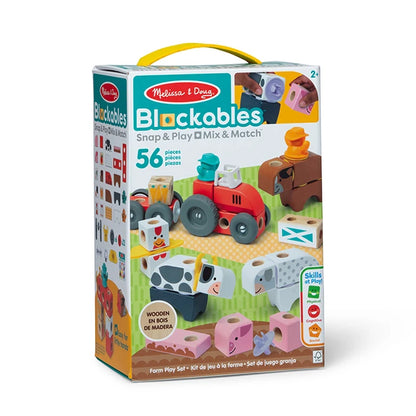 Blockables Farm Play Set - - Fat Brain Toys - US 4450