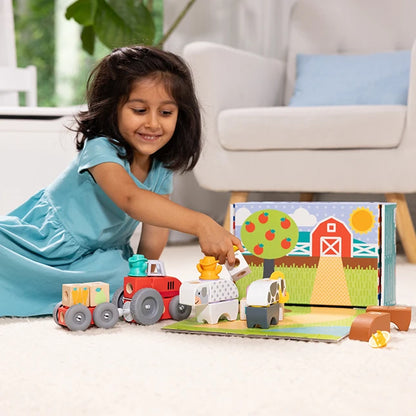 Blockables Farm Play Set - - Fat Brain Toys - US 4450