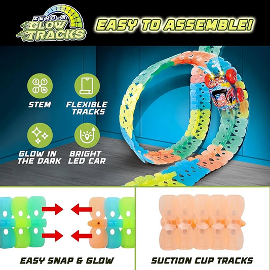 Zero-G Glow Tracks - 210 - - Fat Brain Toys - US 2133