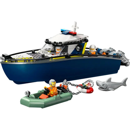 LEGO City - Police Boat Chase - Best for Ages 6 to 10 - US 9630
