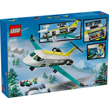 LEGO City - Emergency Air Ambulance Airplane - Best for Ages 6 to 10 - US 0864